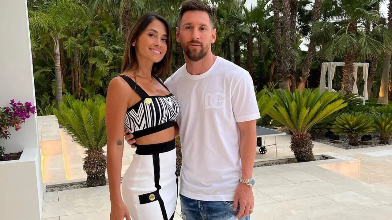 Lionel Messi cumpleaños Antonela Roccuzzo.