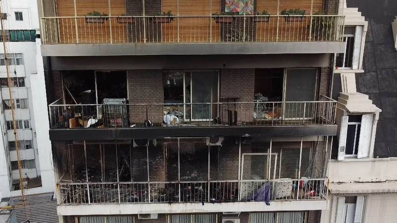 Incendio en Recoleta: continúan internados siete heridos y 19 fueron dados de alta