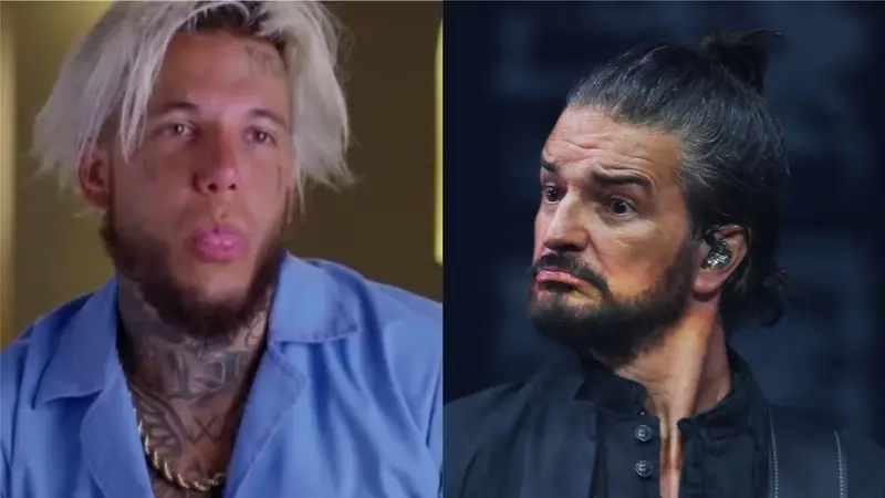 Alex Caniggia y Ricardo Arjona