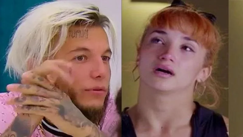 Alex Caniggia y Melody Luz