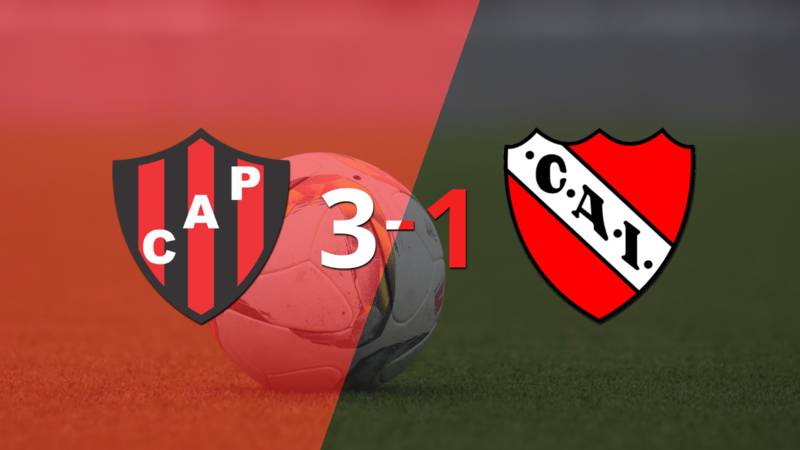 Axel Rodríguez sentenció el triunfo de Patronato ante Independiente con doblete 