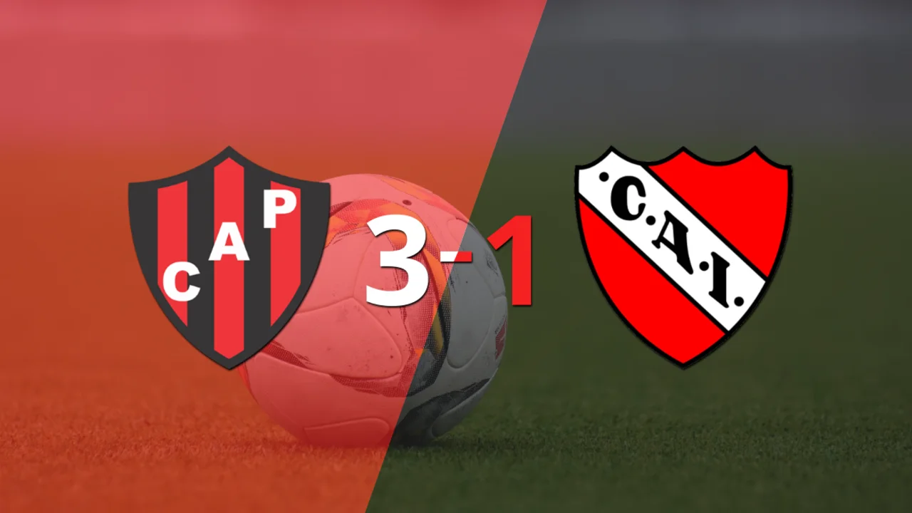 Axel Rodríguez sentenció el triunfo de Patronato ante Independiente con doblete 