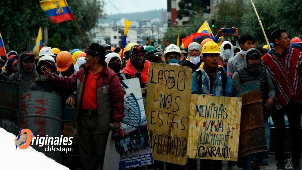 Ecuador, entre un banquero presidente y un Pueblo en lucha