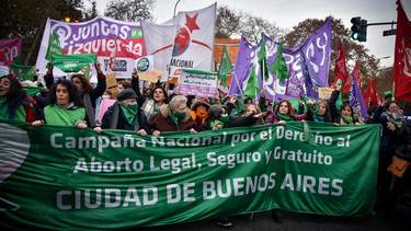 Movilización a la embajada de EE.UU para repudiar el fallo contra el aborto 