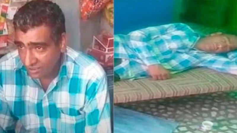 El hombre que duerme 300 días al año.