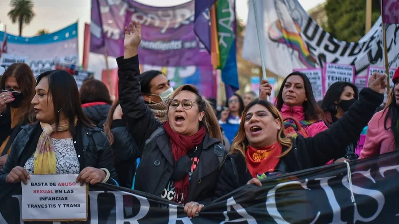Día del orgullo: miles de personas se movilizaron desde Plaza de Mayo hasta el Congreso  