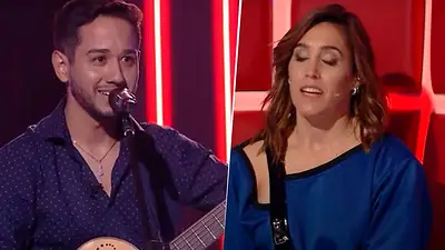 La Voz Argentina: La Sole, Soledad Pastorutti, y Pablo La Voz Argentina: La Sole, Soledad Pastorutti, y Pablo
