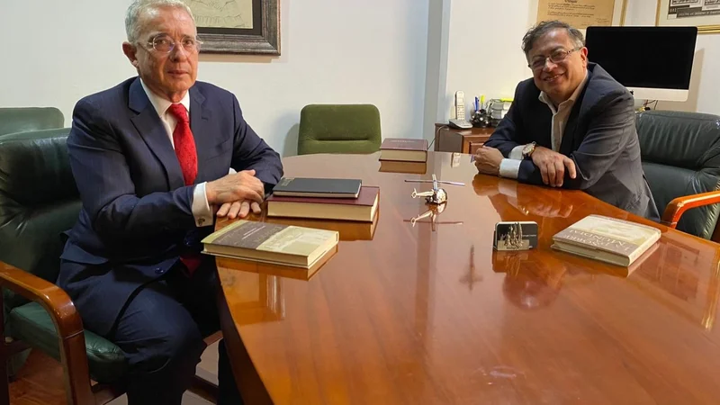 Encuentro histórico: Petro y Uribe se reunieron en el marco del Gran Acuerdo Nacional 