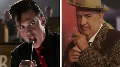 Elvis. Elvis Presley. Austin Butler. Tom Hanks Elvis. Elvis Presley. Austin Butler. Tom Hanks