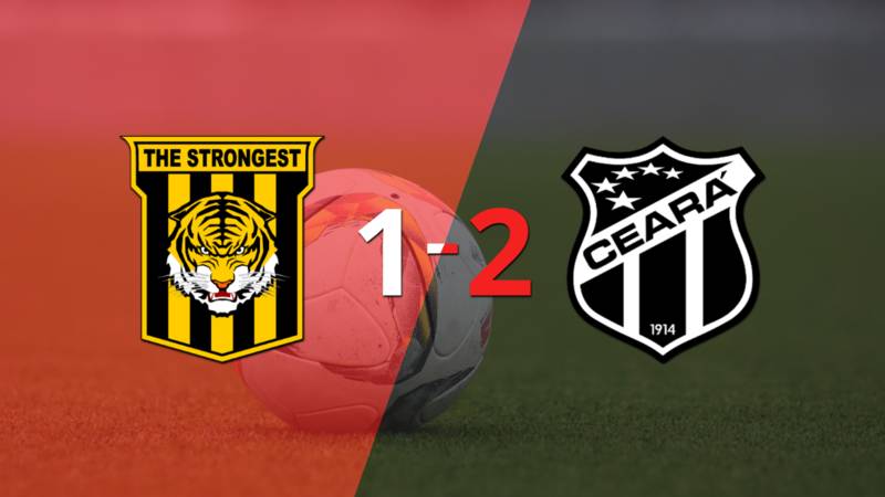 Ceará gana de visitante 2-1 a The Strongest