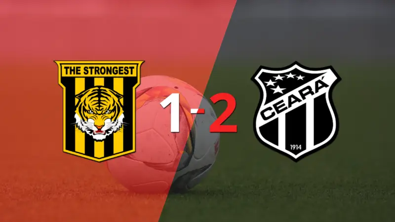 Ceará gana de visitante 2-1 a The Strongest