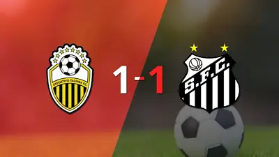 Santos logró sacar el empate a 1 gol en casa de Táchira Santos logró sacar el empate a 1 gol en casa de Táchira