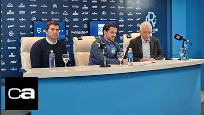 Racing, Fernando Gago, deportes, fútbol argentino, Víctor Blanco, Rubén Capria Racing, Fernando Gago, deportes, fútbol argentino, Víctor Blanco, Rubén Capria