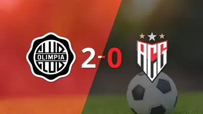 Olimpia marcó dos veces en la victoria ante Atlético Goianiense en el estadio Defensores del Chaco Olimpia marcó dos veces en la victoria ante Atlético Goianiense en el estadio Defensores del Chaco