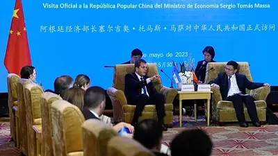 Gira de Massa en China, en vivo: llegó a Beijing para continuar con la agenda Gira de Massa en China, en vivo: llegó a Beijing para continuar con la agenda