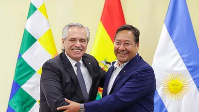 Alberto Fernández se reunió con Arce en Bolivia: de qué hablaron Alberto Fernández se reunió con Arce en Bolivia: de qué hablaron