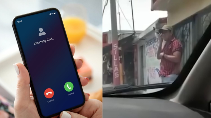 Un hombre llamó a su amante, utilizó el altavoz y tuvo el peor final.