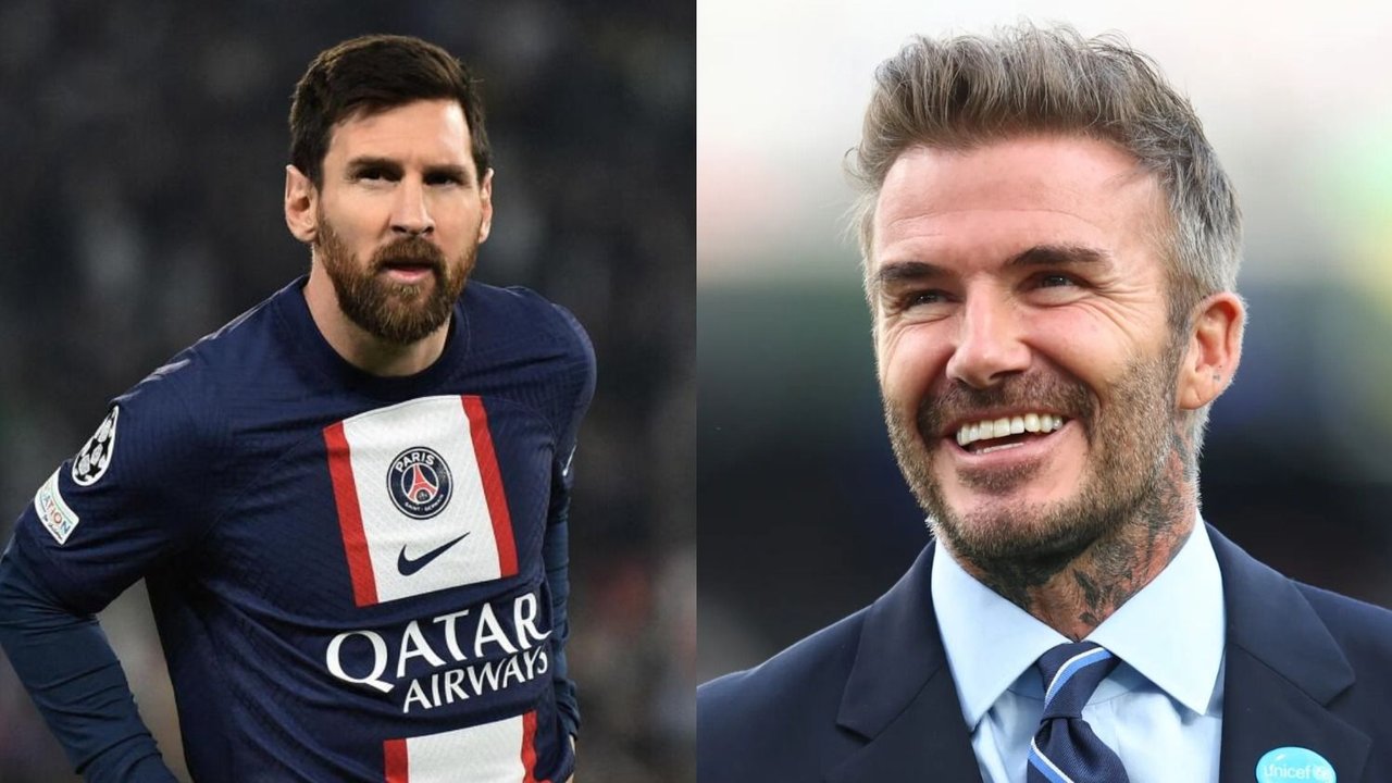 David Beckham Lionel Messi Inter de Miami PSG