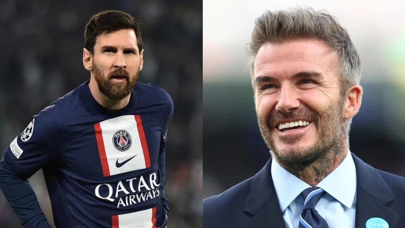 David Beckham Lionel Messi Inter de Miami PSG