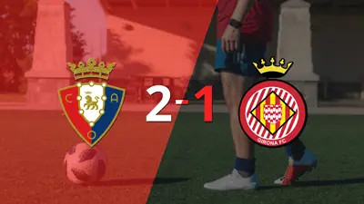 Con dos goles de Ante Budimir, Osasuna venció a Girona Con dos goles de Ante Budimir, Osasuna venció a Girona