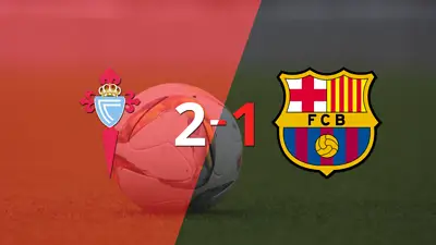 Doblete de Gabriel Veiga en el triunfo 2-1 de Celta frente a Barcelona Doblete de Gabriel Veiga en el triunfo 2-1 de Celta frente a Barcelona