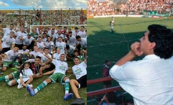 Mandiyú salió campeón y las redes estallaron por Diego | Ascenso