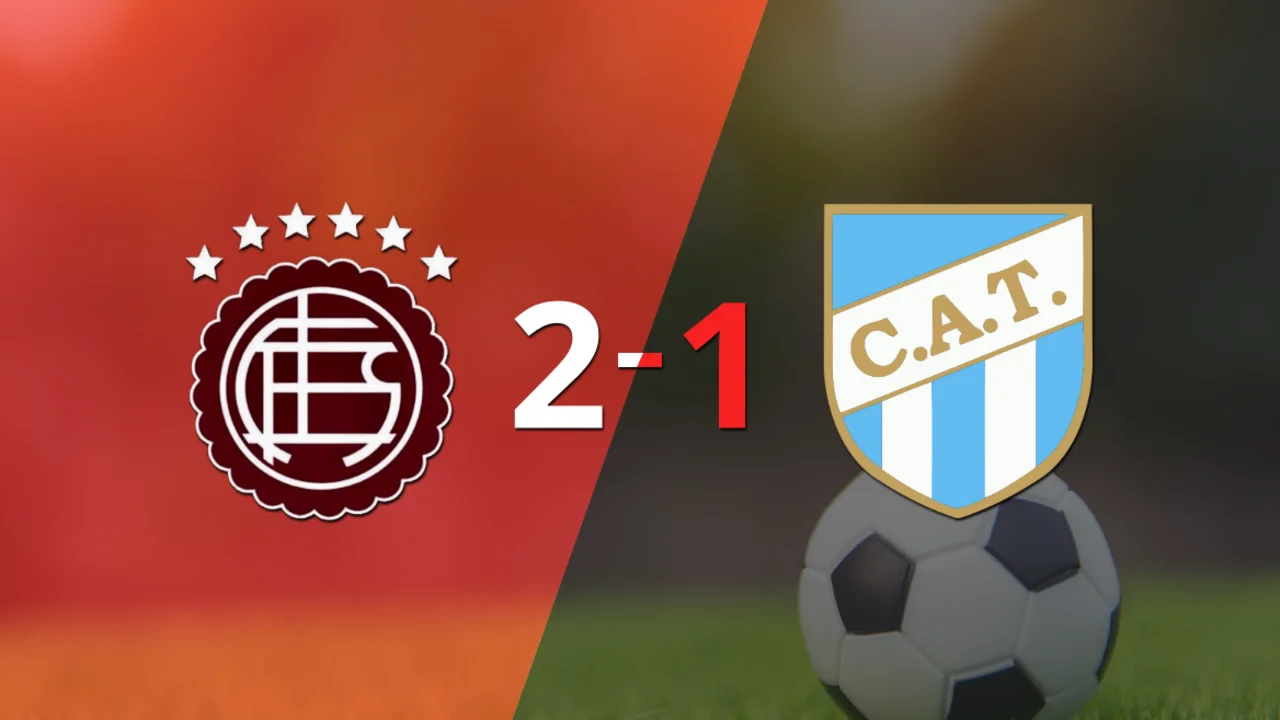 Atlético Tucumán cayó 2-1 en su visita a Lanús