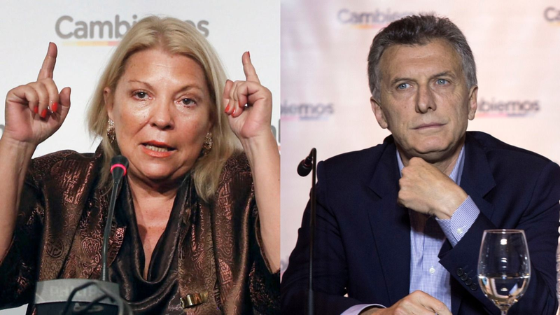 Carrió: "El lado oscuro de Macri está jugando para que pierda JxC"