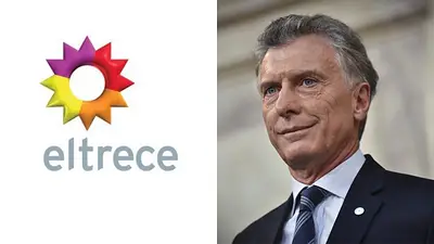 Logo de El Trece y Mauricio Macri Logo de El Trece y Mauricio Macri