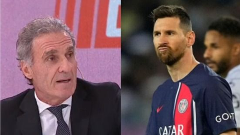 Lionel Messi, Oscar Ruggeri, ESPN, televisión, PSG, deportes, Ander Herrera