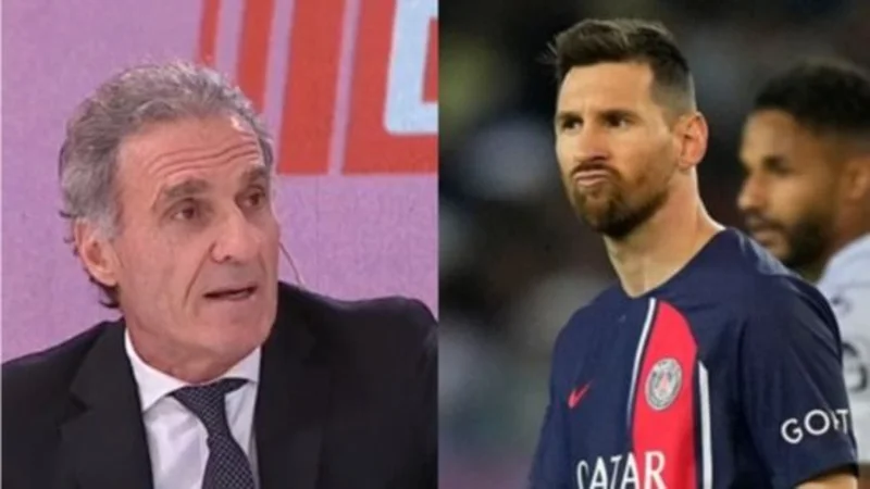 Lionel Messi, Oscar Ruggeri, ESPN, televisión, PSG, deportes, Ander Herrera