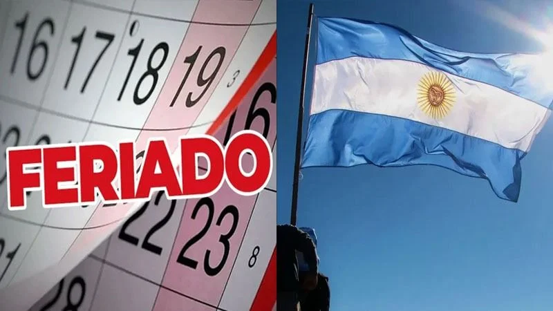 Calendario de feriados en Argentina