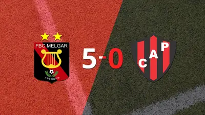 Melgar goleó 5-0 a Patronato con doblete de Bernardo Cuesta Melgar goleó 5-0 a Patronato con doblete de Bernardo Cuesta