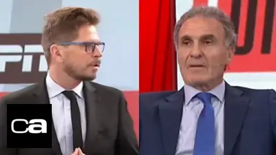 Boca, Oscar Ruggeri, Pollo Vignolo, ESPN F90, televisión, deportes Boca, Oscar Ruggeri, Pollo Vignolo, ESPN F90, televisión, deportes