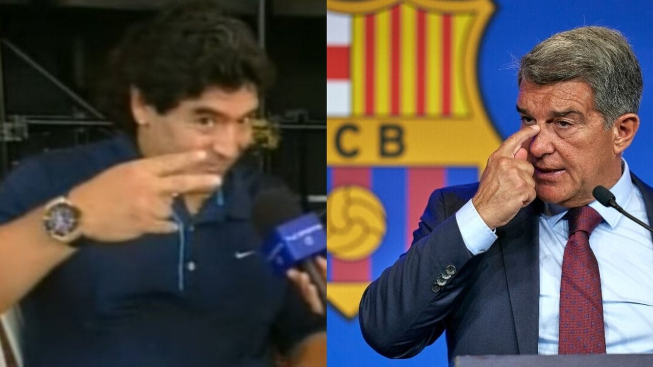 Diego Maradona, Lionel Messi, Barcelona.