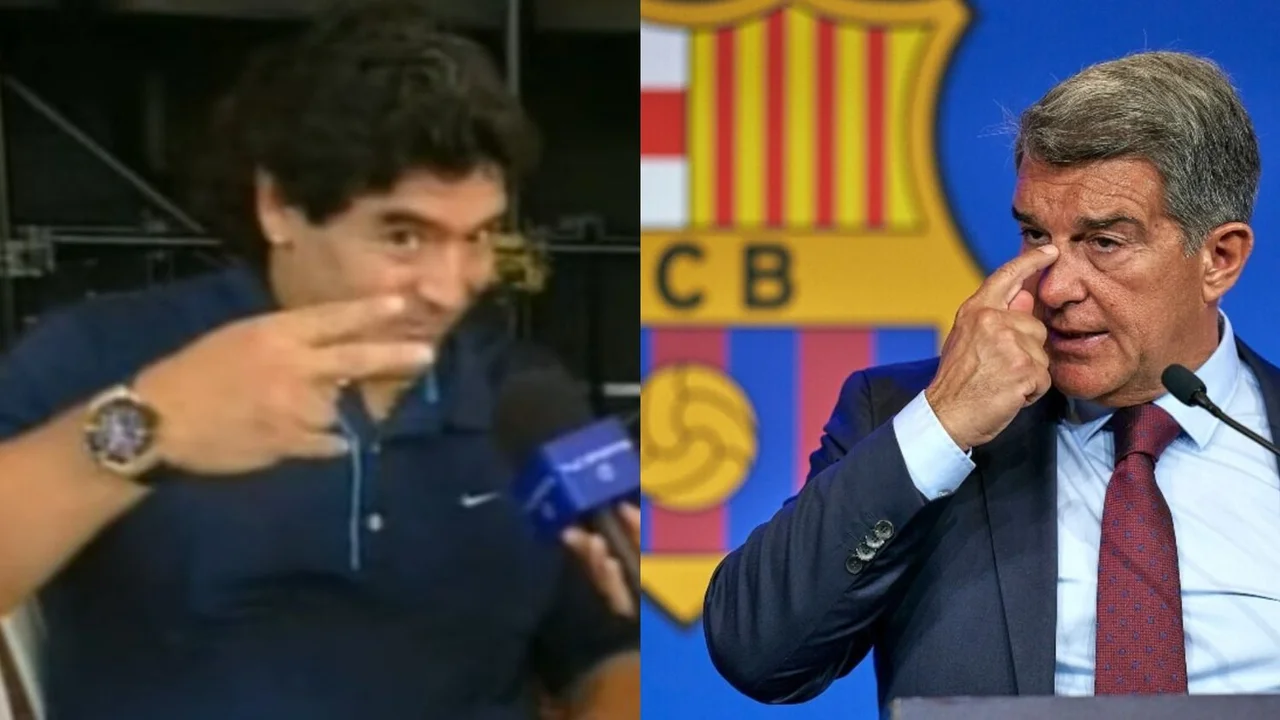 Diego Maradona, Lionel Messi, Barcelona.