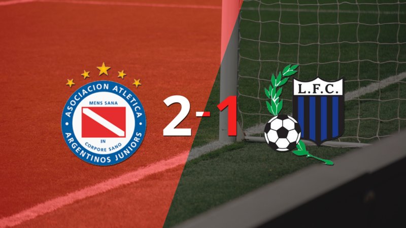 Victoria de Argentinos Juniors sobre Liverpool (U) por 2-1