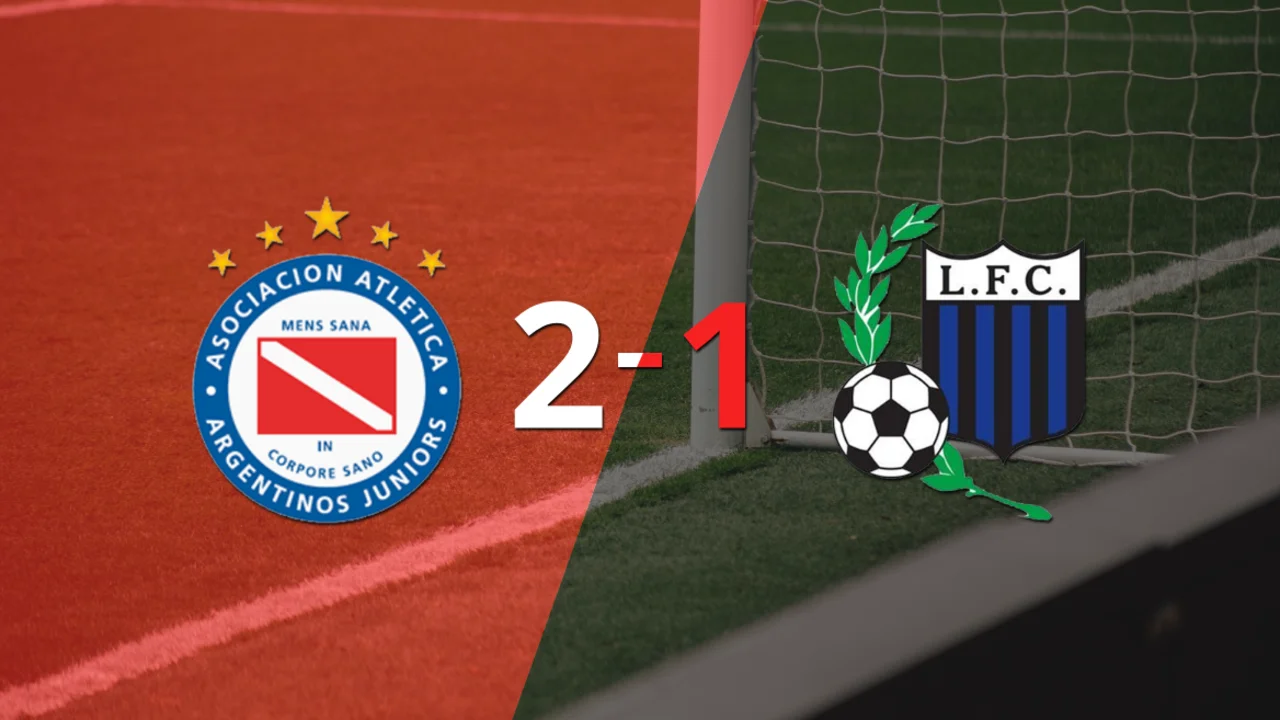 Victoria de Argentinos Juniors sobre Liverpool (U) por 2-1