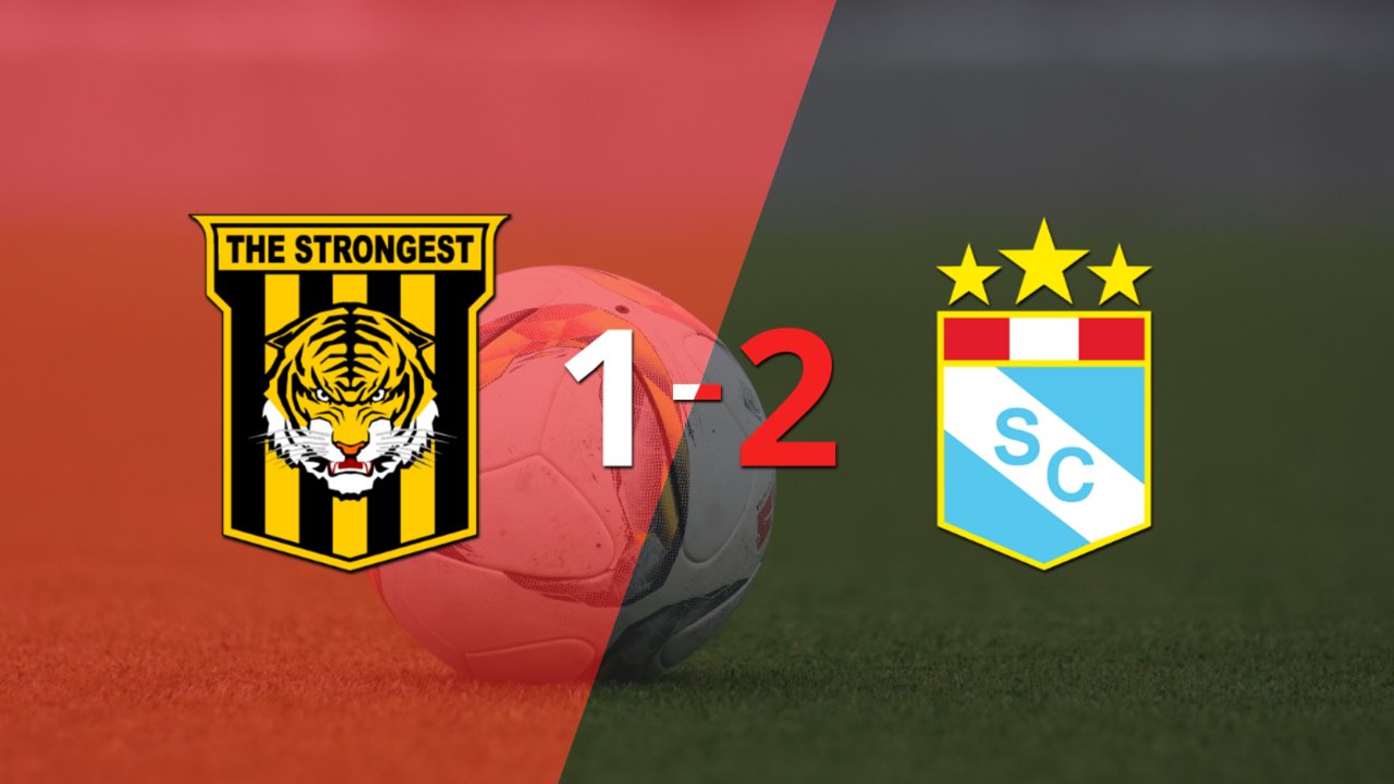 Victoria apretada de Sporting Cristal por 2-1 sobre The Strongest
