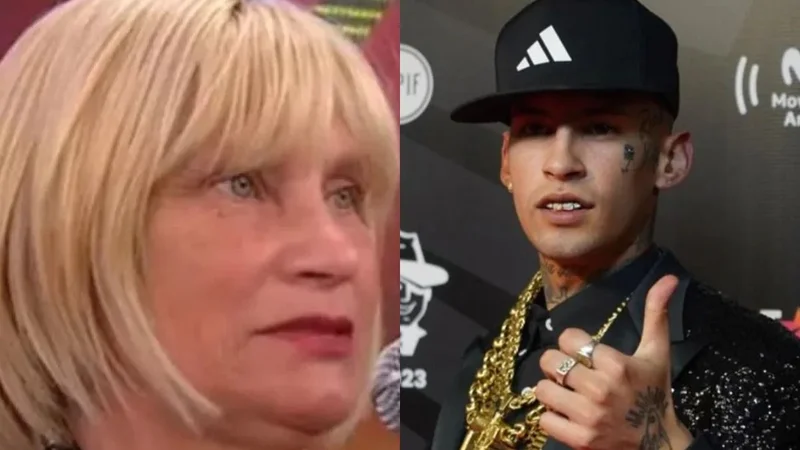 Claudia Valenzuela, mamá de L-Gante. L-Gante detenido