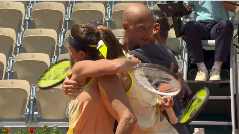 Roland Garros: Sabatini se lució otra vez con dos jugadas mágicas