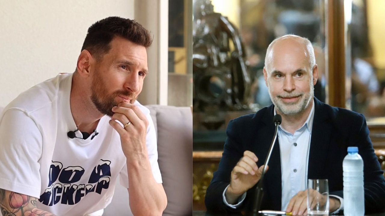 El insólito mensaje de Larreta sobre Messi: "Se tenía que hacer"