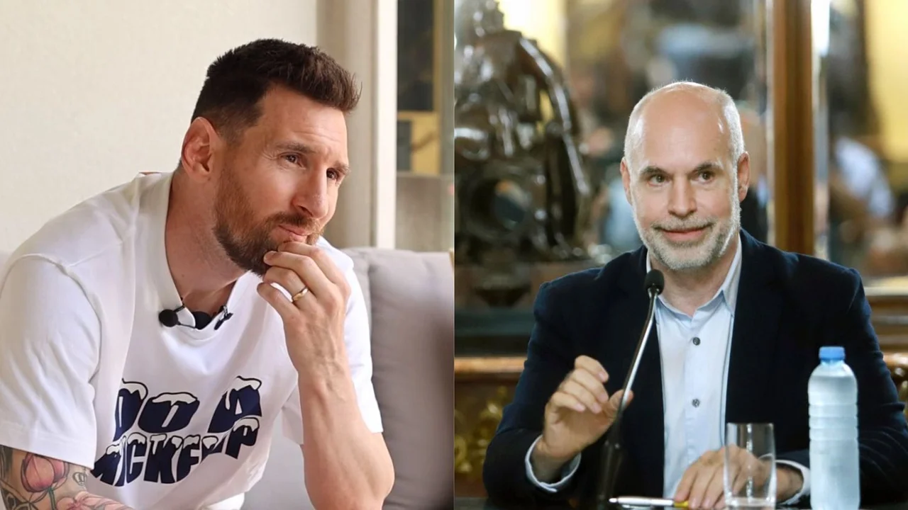 El insólito mensaje de Larreta sobre Messi: "Se tenía que hacer"