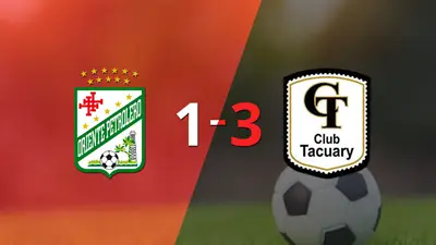 Muchos goles en la victoria de Tacuary como visitante ante Oriente Petrolero Muchos goles en la victoria de Tacuary como visitante ante Oriente Petrolero