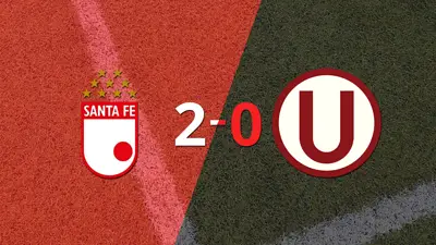 En su casa, Santa Fe derrotó por 2-0 a Universitario En su casa, Santa Fe derrotó por 2-0 a Universitario