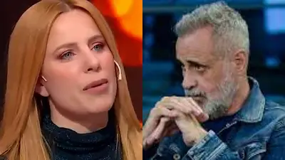 Agustina Kampfer y Jorge Rial Agustina Kampfer y Jorge Rial