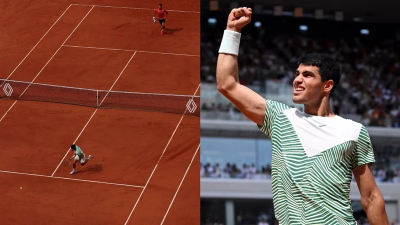 Carlos Alcaraz Novak Djokovic Roland Garros Tenis