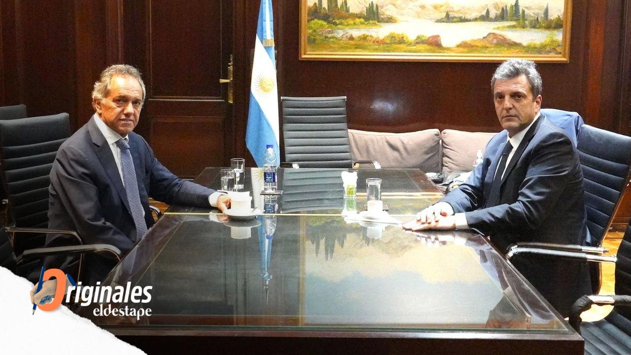 Massa prepara una fuerte puesta en escena para presionar a Scioli en una semana clave
