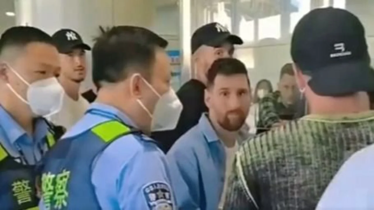 Selección Argentina, Lionel Messi, China, Pasaporte.