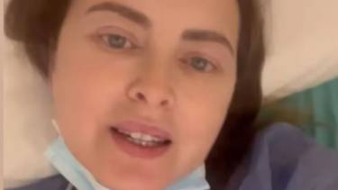 El último video Silvina Luna antes de ser ingresada a terapia